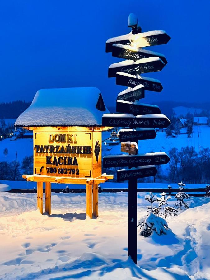 Domki Tatrzanskie Kacina Murzasichle Buitenkant foto